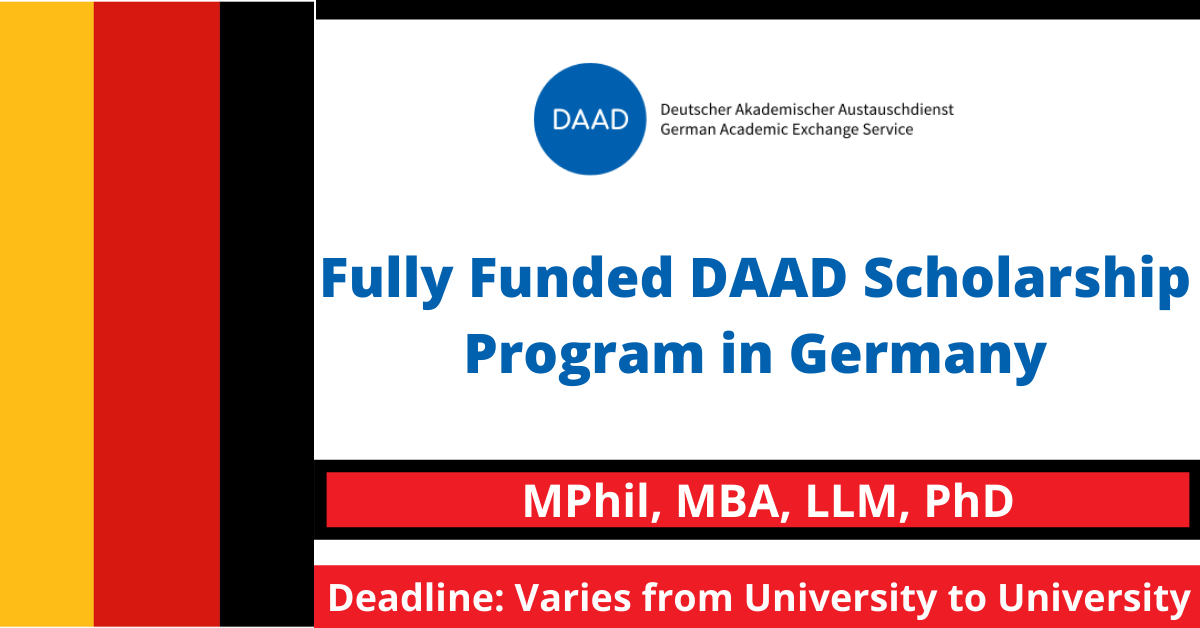 Feature image for Fully Funded DAAD Scholarship Program in Germany