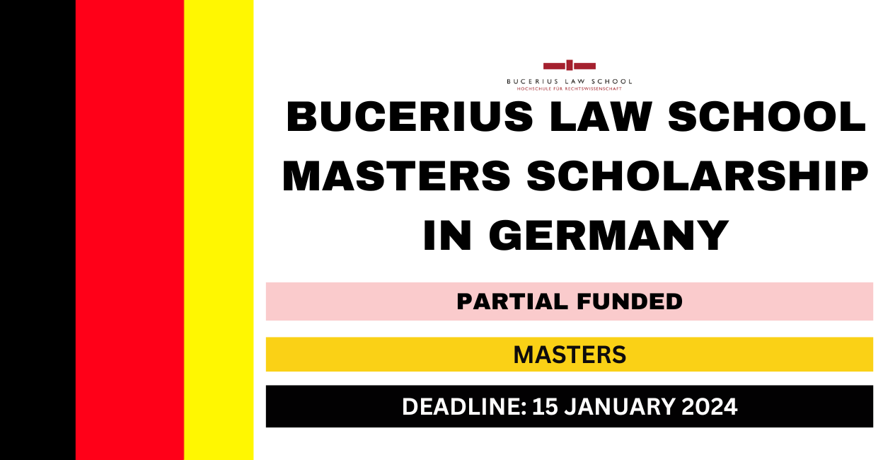 Feature image for Bucerius Law School Masters Scholarship in Germany 2024
