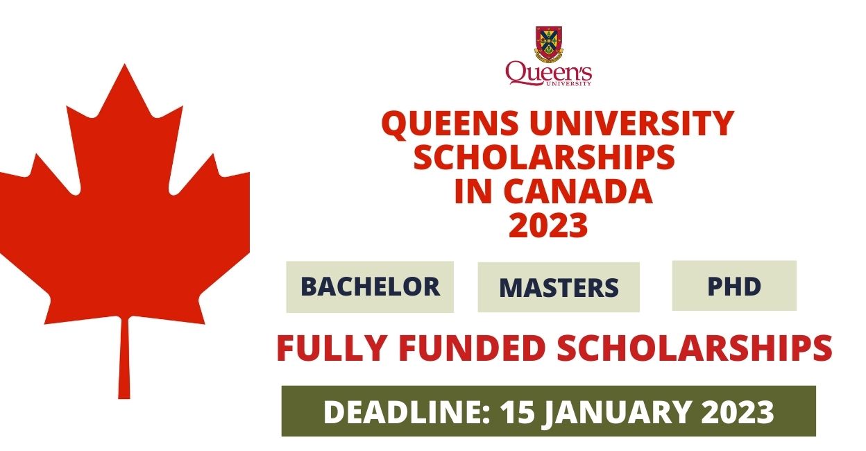 Feature image for Fully Funded Scholarships at Queen's University in Canada 2023