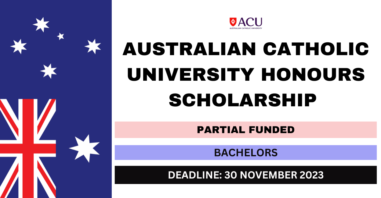 Feature image for Australian Catholic University Honours Scholarship 2024