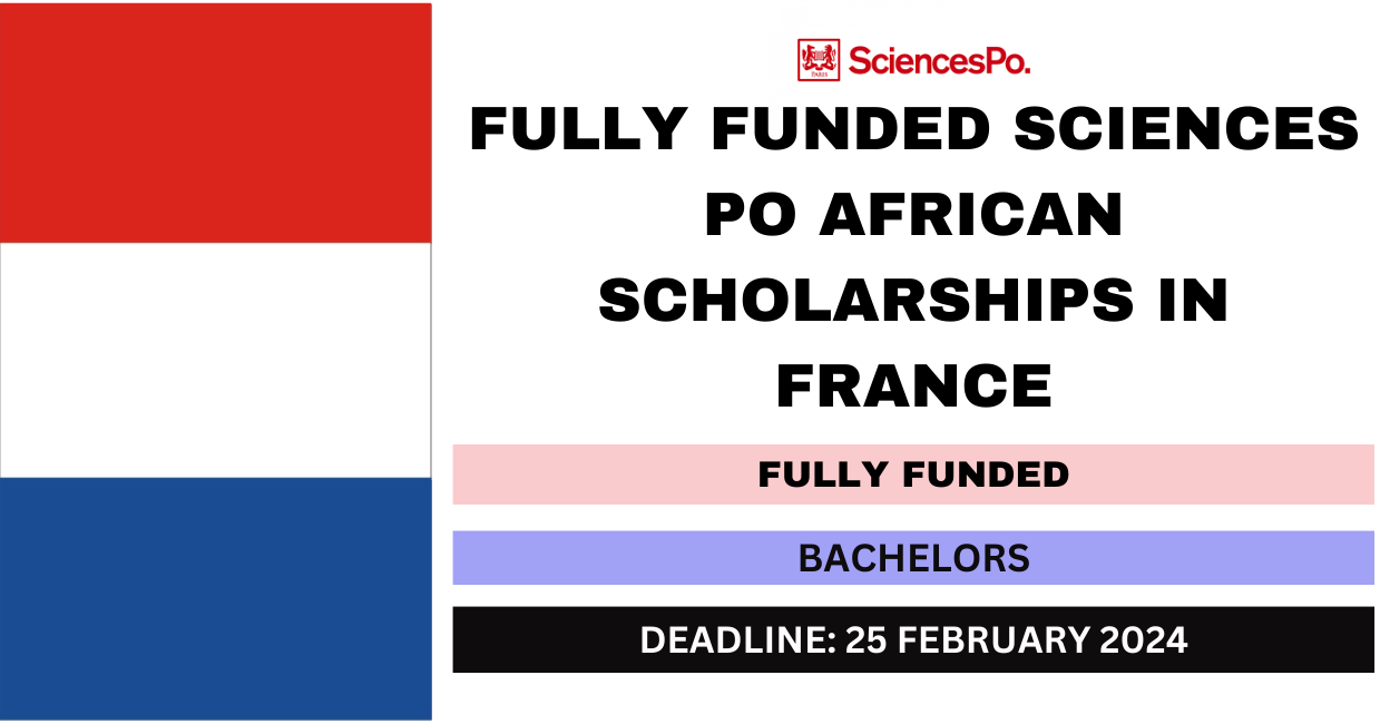 Feature image for Fully Funded Sciences Po African Scholarships in France 2024