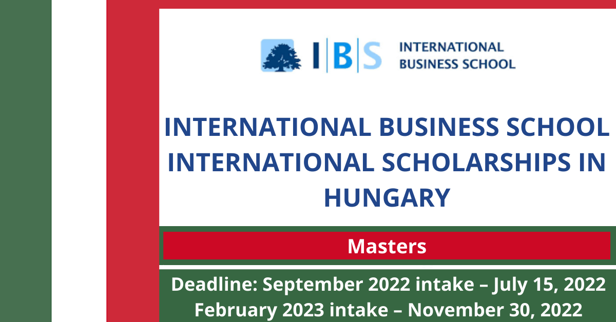 Feature image for International Business School International Scholarships in Hungary