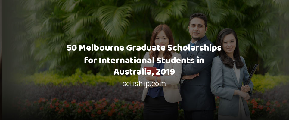 Feature image for 50 Melbourne Graduate Scholarships for International Students in Australia, 2019