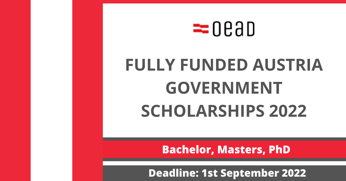 Feature image for Fully Funded Austria Government Scholarships 2022
