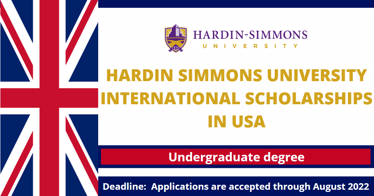 Feature image for Hardin Simmons University International Scholarships in USA
