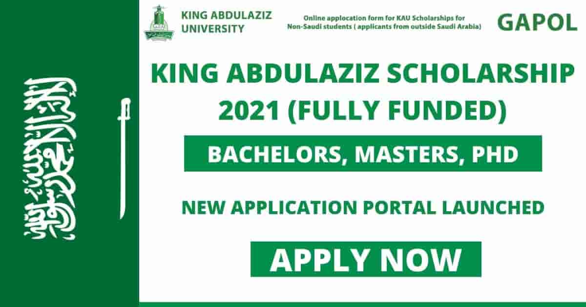 Feature image for Fully Funded King Abdulaziz Scholarship in Saudi Arabia 2021