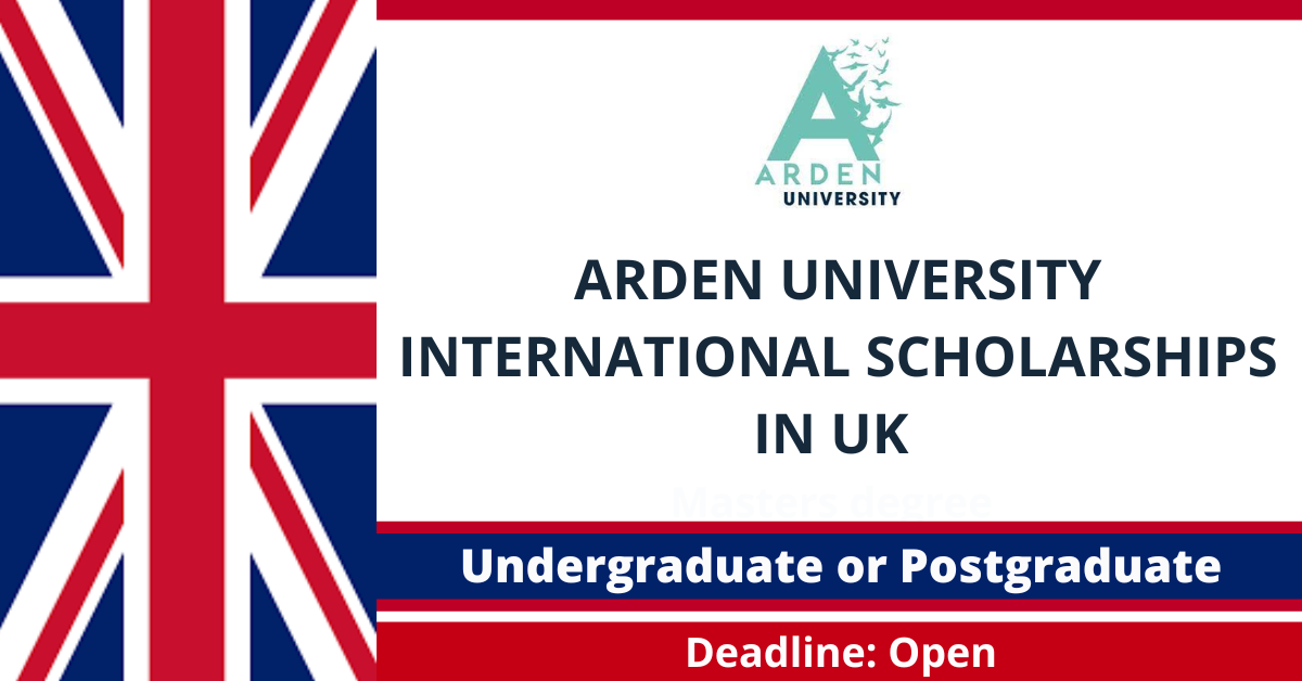Feature image for Arden University International Scholarships in UK