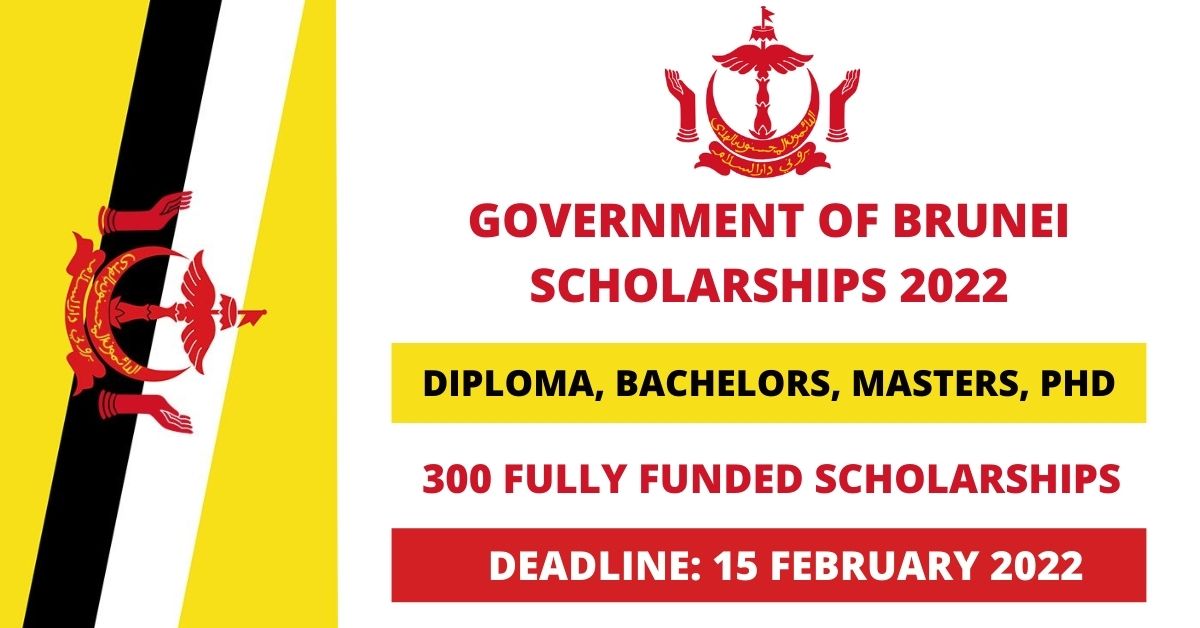 Feature image for Fully Funded Government of Brunei Darussalam Scholarships 2022
