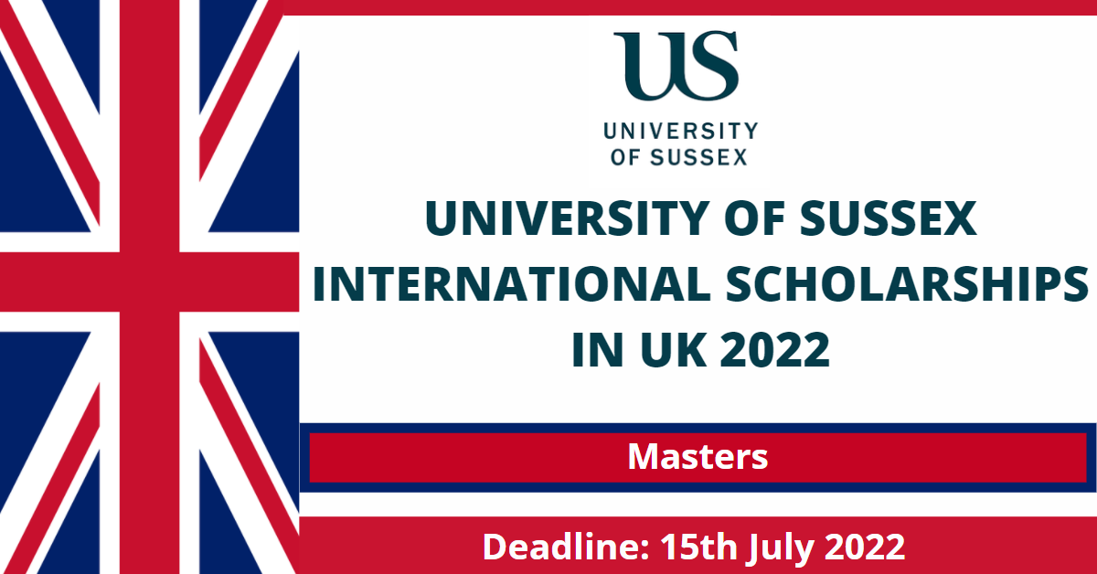 Feature image for University of Sussex International Scholarships in UK 2022