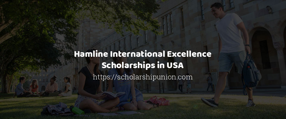 Feature image for Hamline International Excellence Scholarships in USA