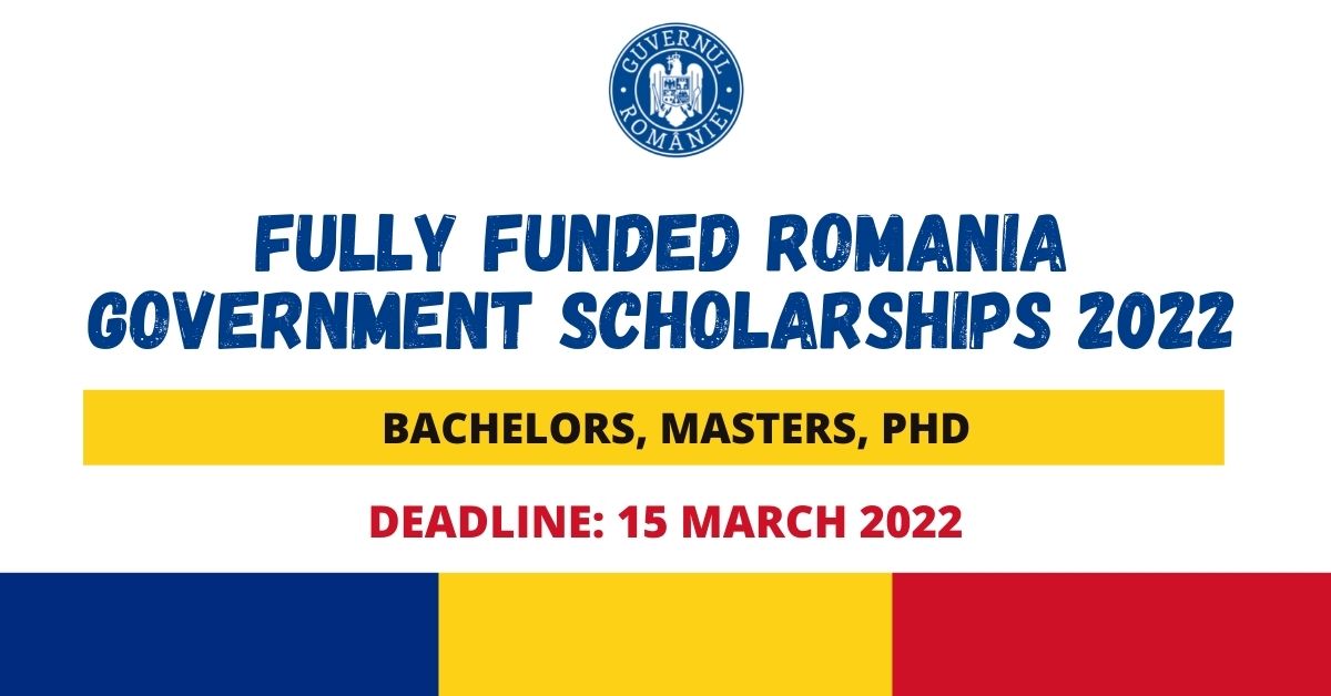 Feature image for Fully Funded Romania Government Scholarships 2022