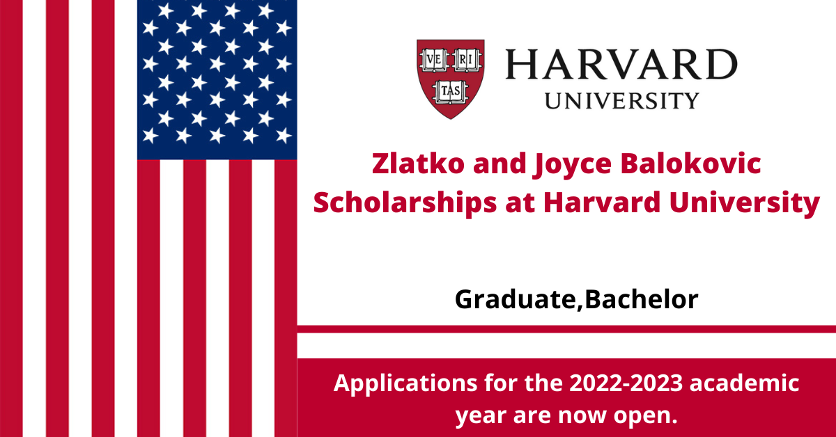 Feature image for Zlatko and Joyce Balokovic Scholarships at Harvard University