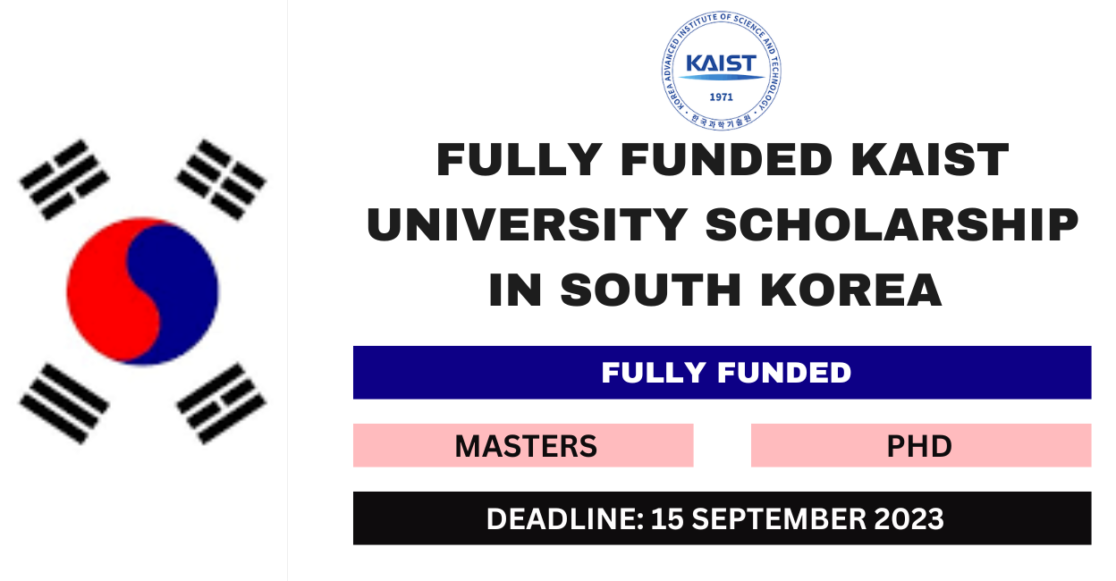 Feature image for Fully Funded KAIST University Scholarship in South Korea 2024