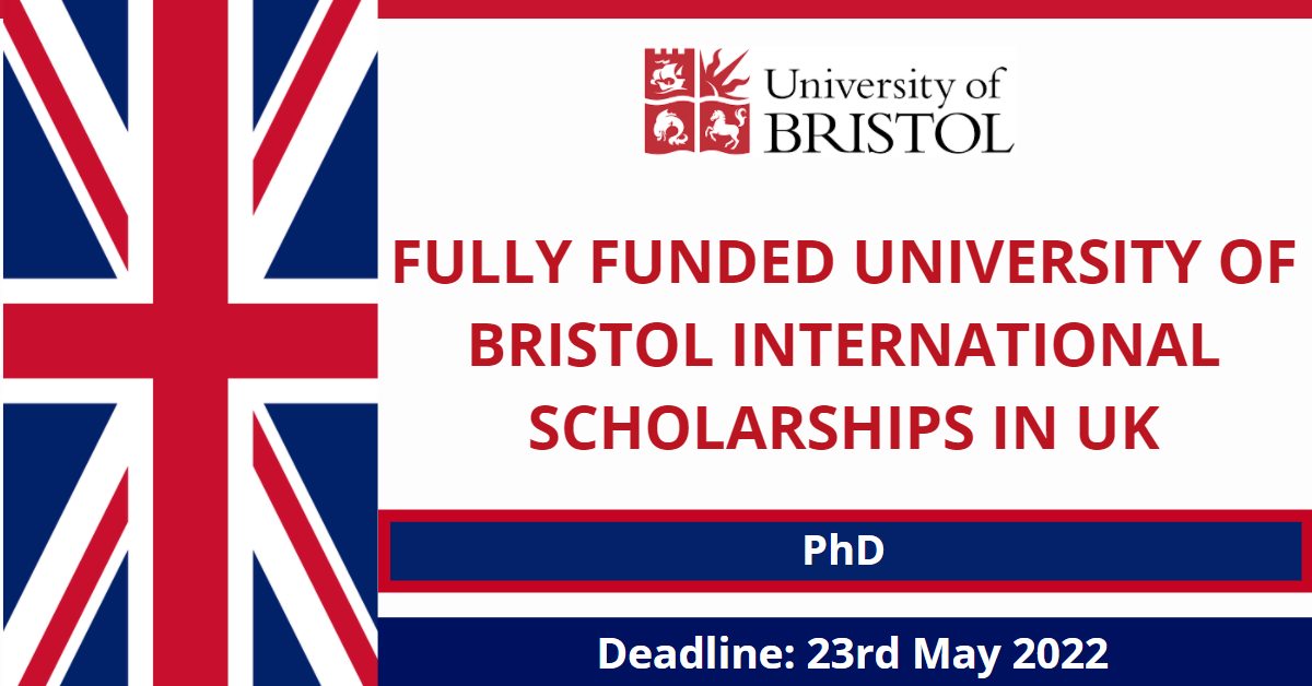 Feature image for Fully Funded University of Bristol International Scholarships in UK