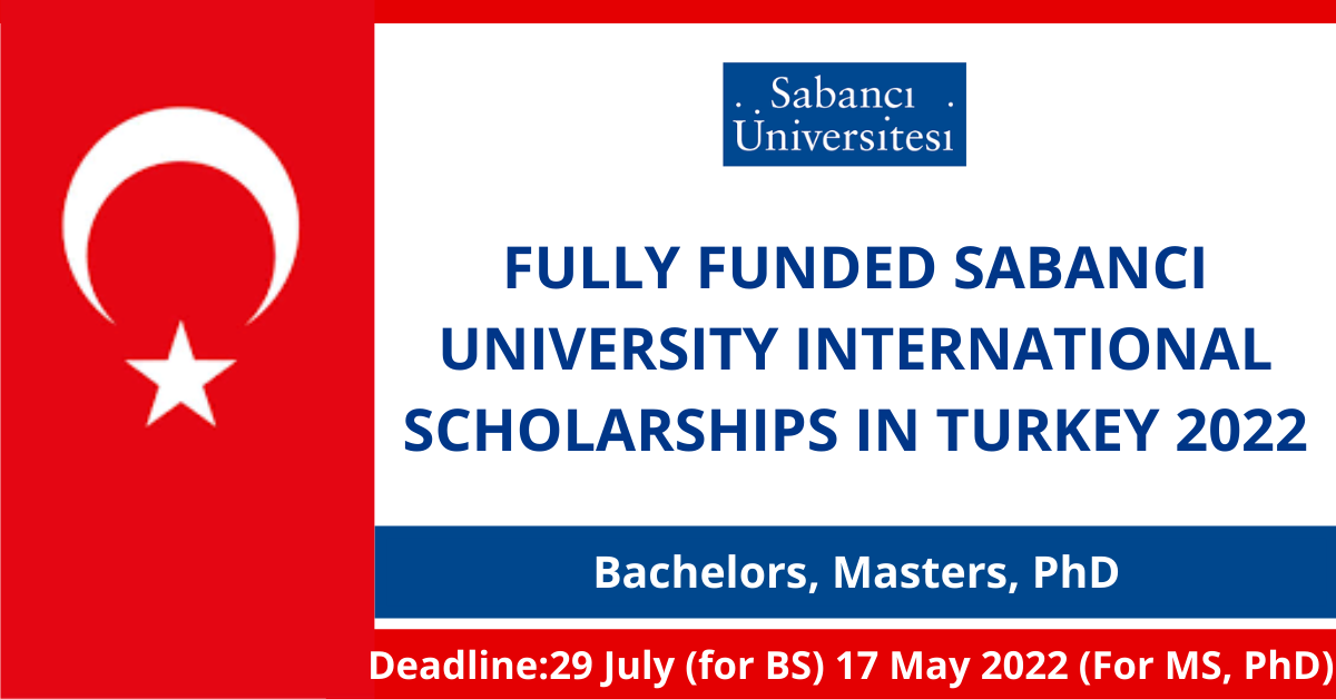 Feature image for Fully Funded Sabanci University International Scholarships in Turkey 2022