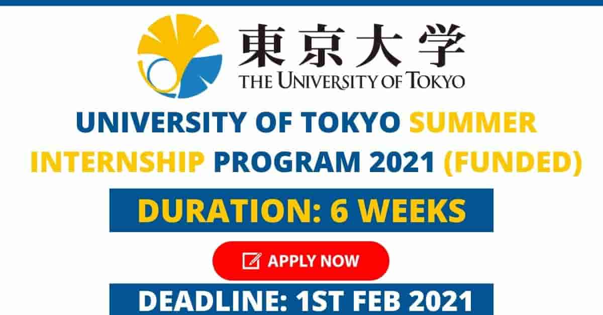 Feature image for Fully Funded Summer Internship in Japan 2021