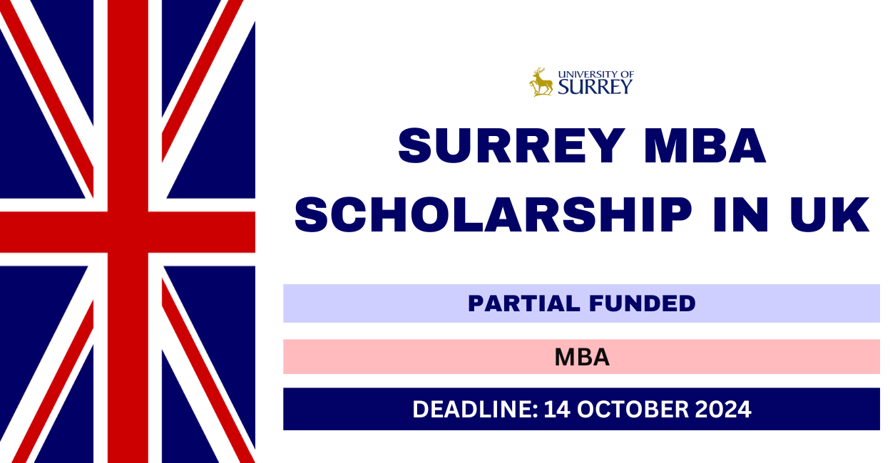 Feature image for Surrey MBA Scholarship in UK 2024