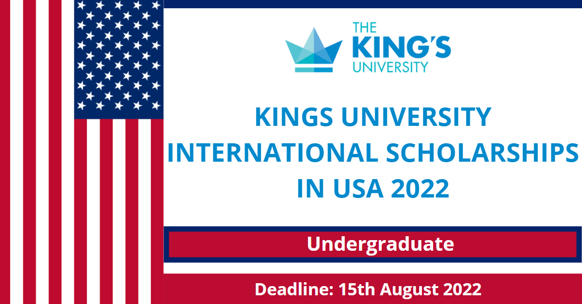 Feature image for Kings University International Scholarships in Canada 2022