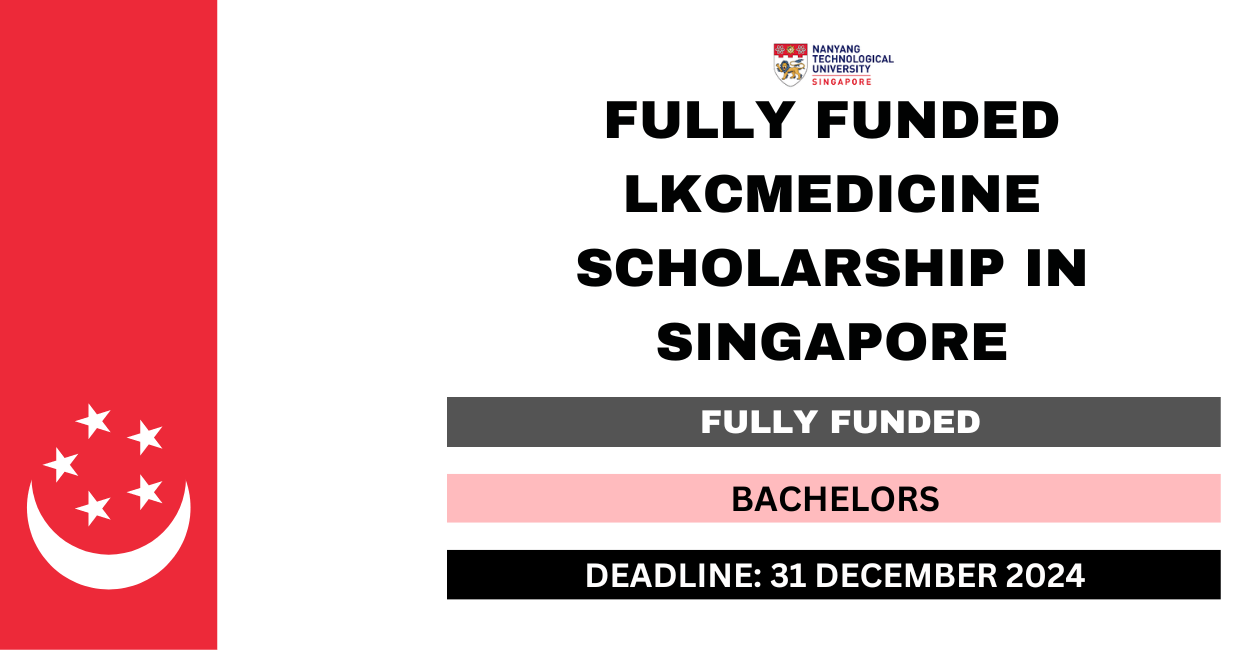 Feature image for Fully Funded LKCMedicine Scholarship in Singapore 2024