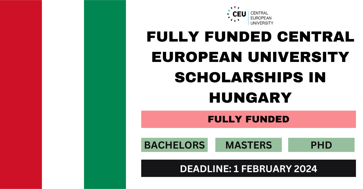 Feature image for Fully Funded Central European University Scholarships in Hungary 2024