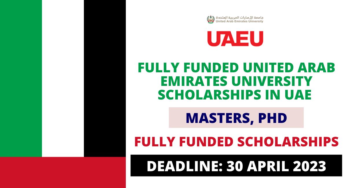 Feature image for Fully Funded United Arab Emirates University Scholarships in UAE