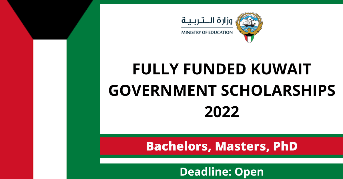 Feature image for Fully Funded Kuwait Government Scholarships 2022