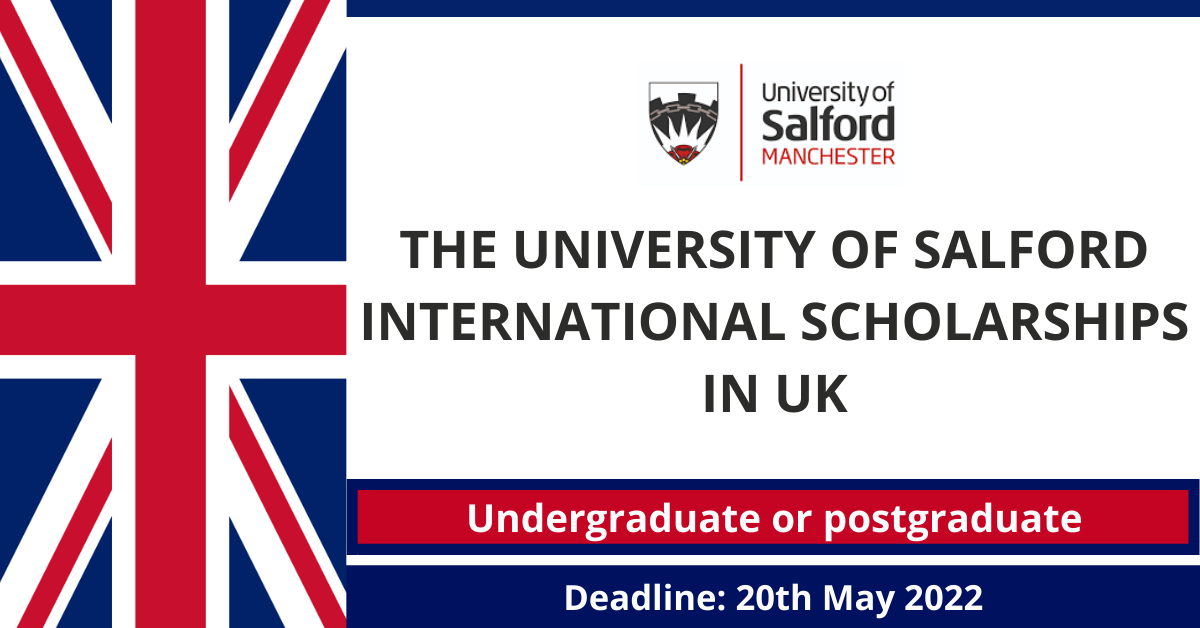 Feature image for The University of Salford International Scholarships in UK