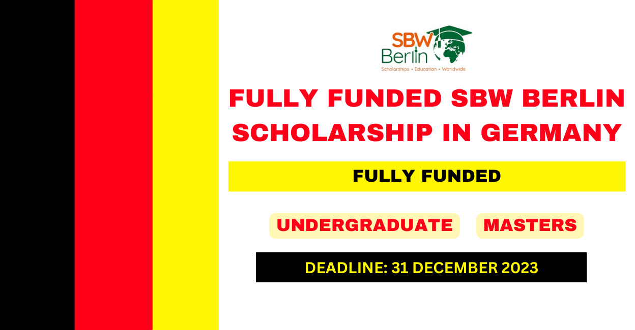 Feature image for Fully Funded SBW Berlin Scholarship in Germany 2024