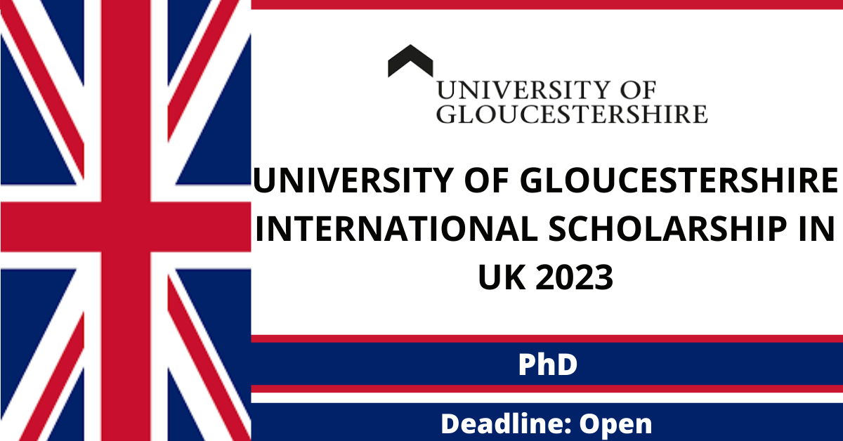 Feature image for University of Gloucestershire International Scholarship in UK 2023