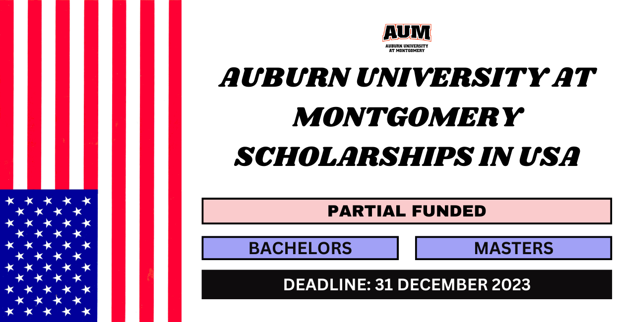 Feature image for Auburn University at Montgomery Scholarships in USA 2024-25
