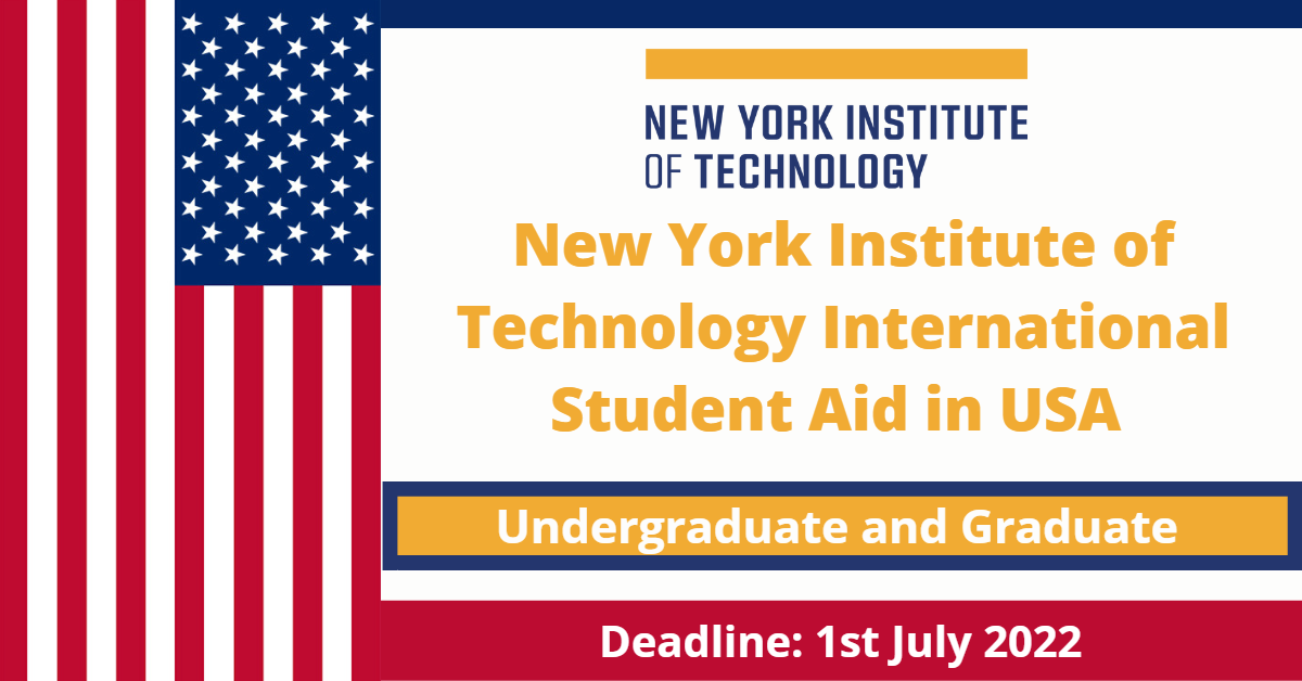 Feature image for New York Institute of Technology International Student Aid in USA