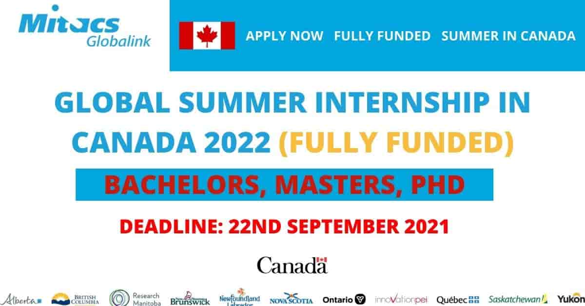 Feature image for Fully Funded Mitacs Global Research Internship in Canada