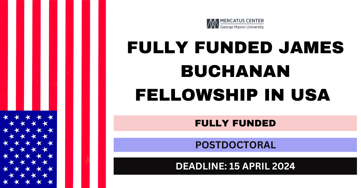 Feature image for Fully Funded James Buchanan Fellowship in USA 2024
