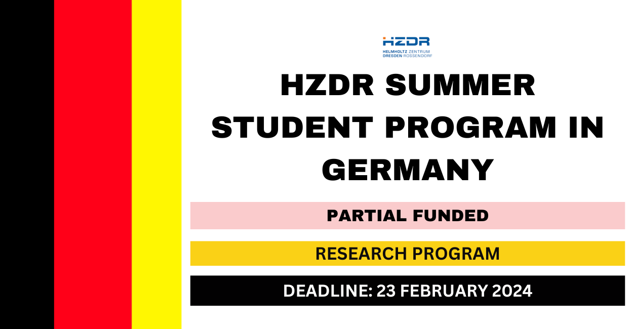 Feature image for HZDR Summer Student Program in Germany 2024