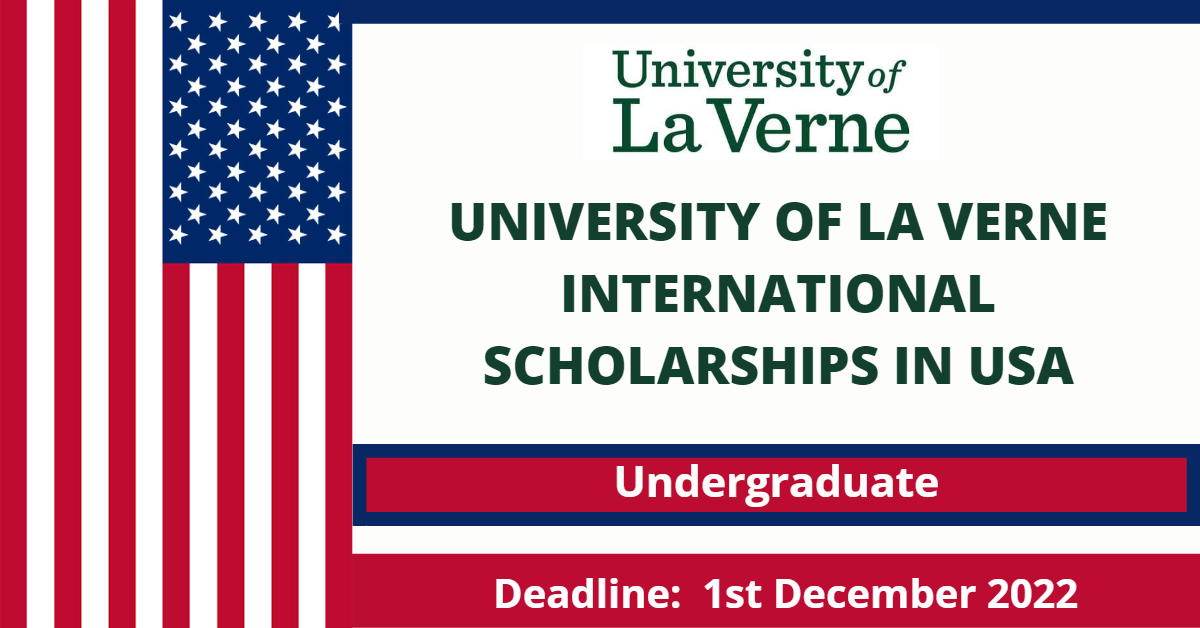 Feature image for University of La Verne International Scholarships in USA