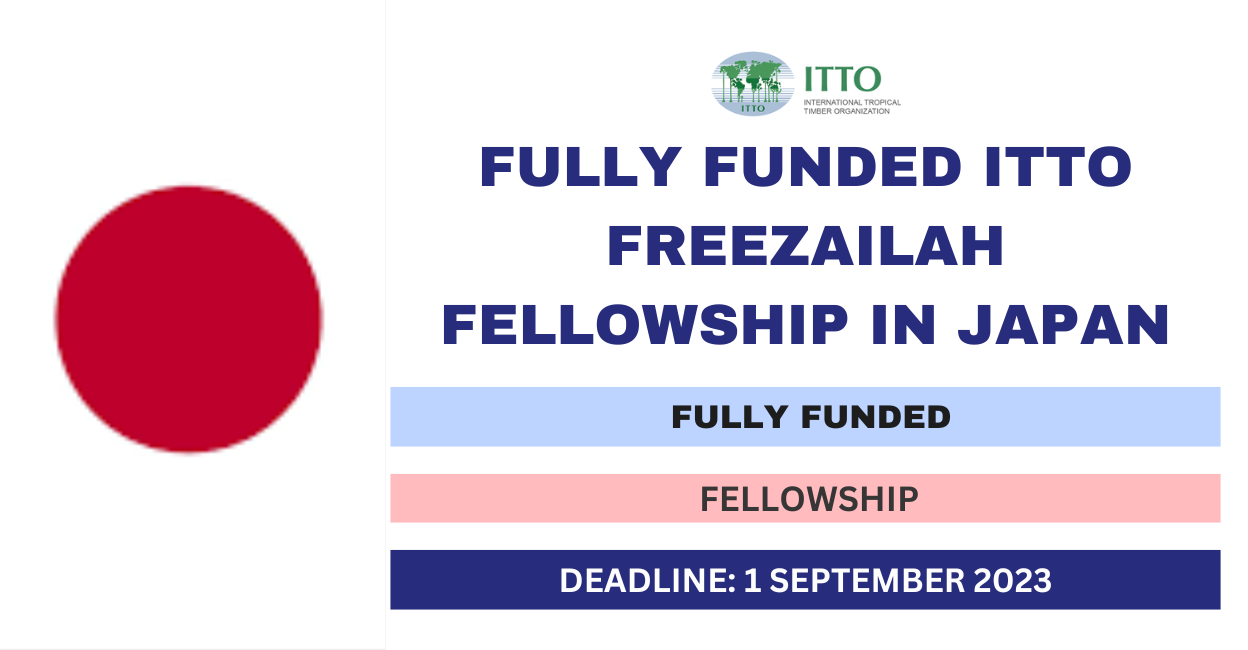 Feature image for Fully Funded ITTO Freezailah Fellowship in Japan 2023