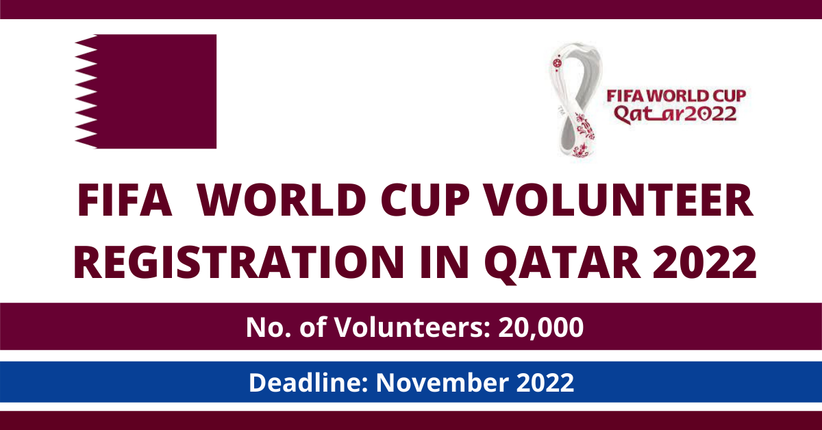 Feature image for FIFA World Cup Volunteer Registration in Qatar 2022