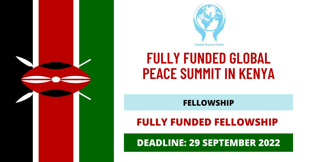 Feature image for Fully Funded Global Peace Summit in Kenya 2023