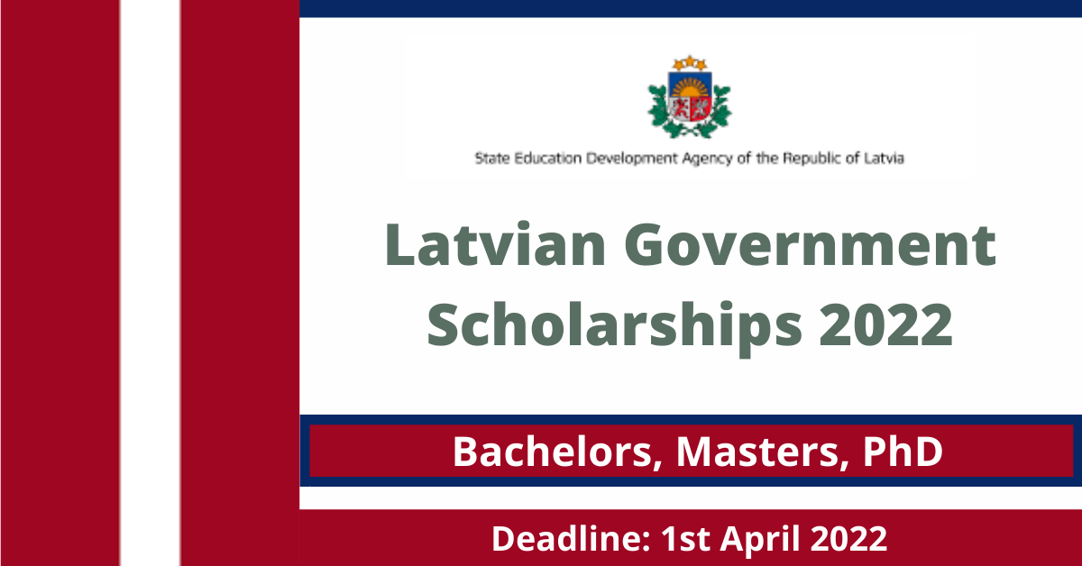 Feature image for Latvian Government Scholarships 2022