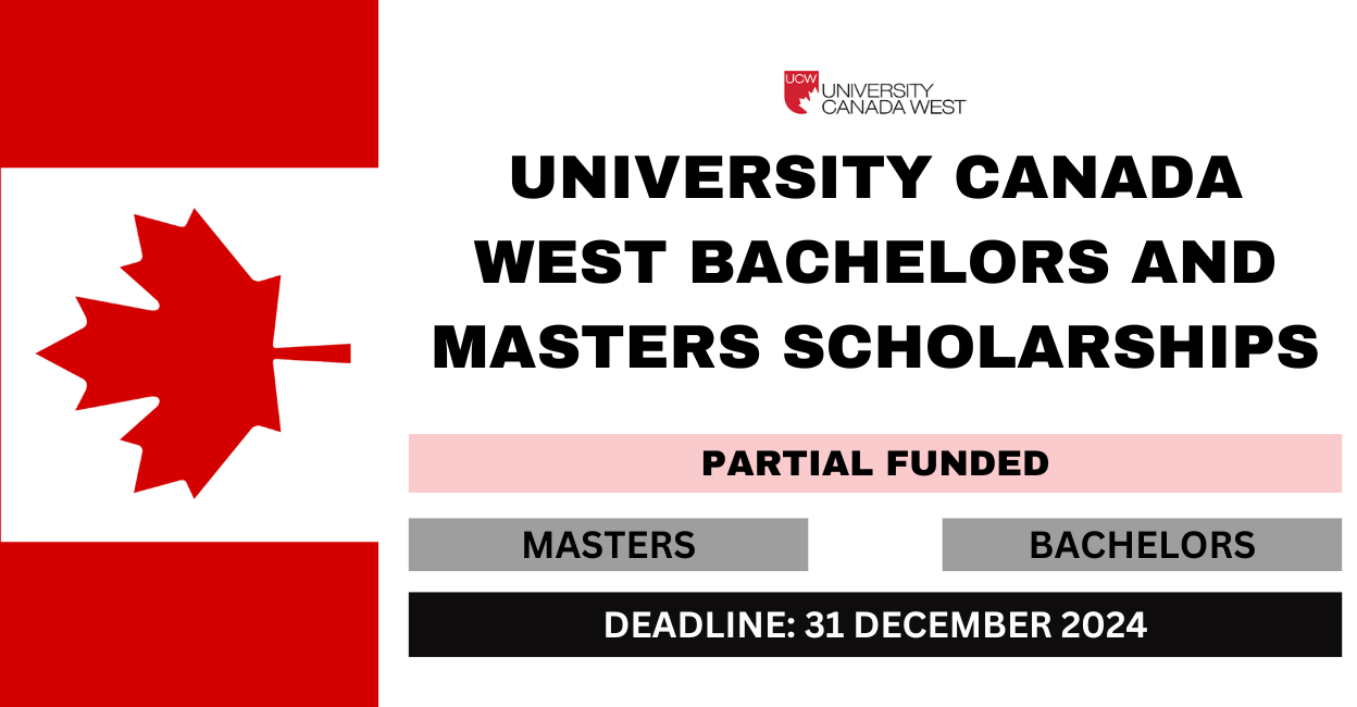 Feature image for University Canada West Bachelors and Masters Scholarships 2024