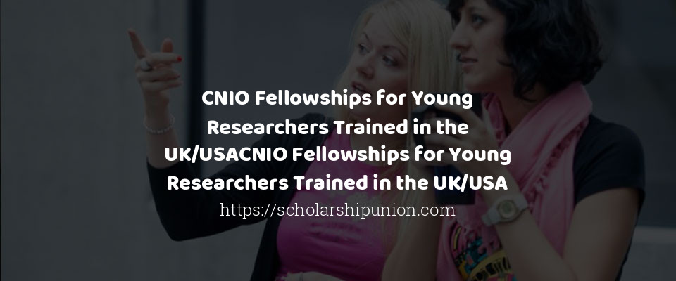 Feature image for CNIO Fellowships for Young Researchers Trained in the UK/USACNIO Fellowships for Young Researchers Trained in the UK/USA