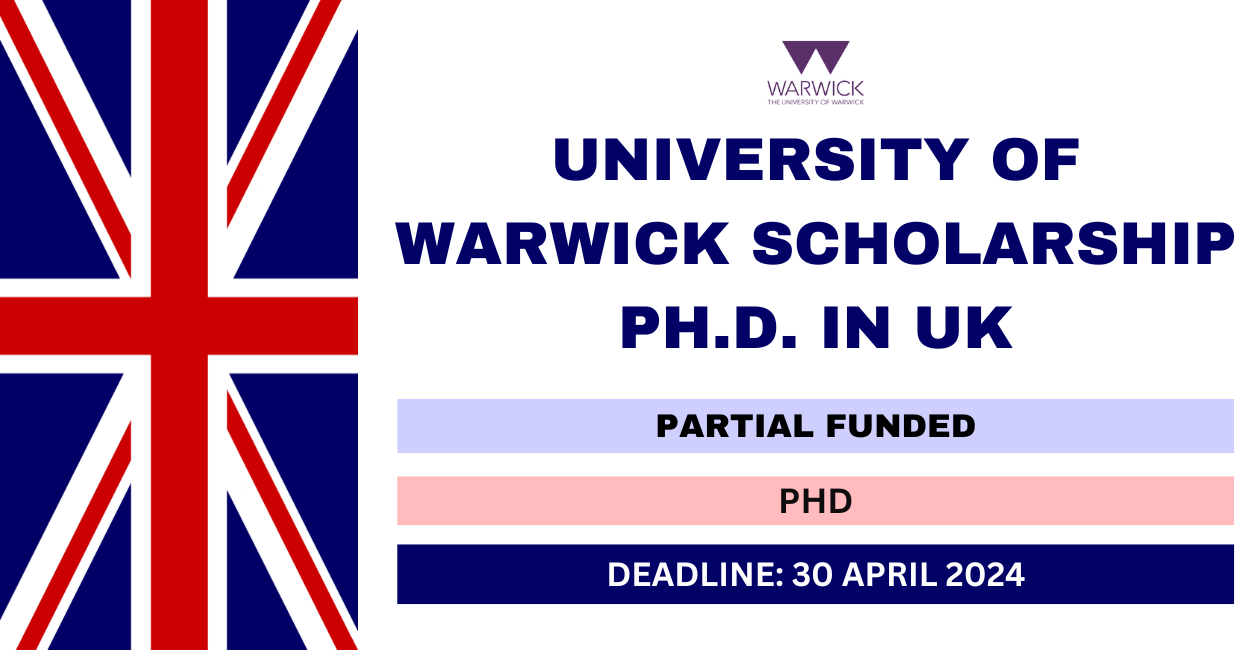 Feature image for University of Warwick Scholarship Ph.D. in UK 2024