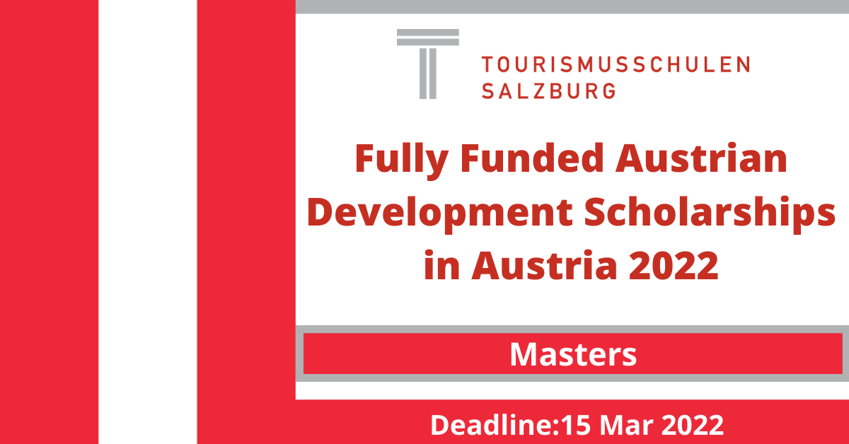 Feature image for Fully Funded Austrian Development Scholarships in Austria 2022