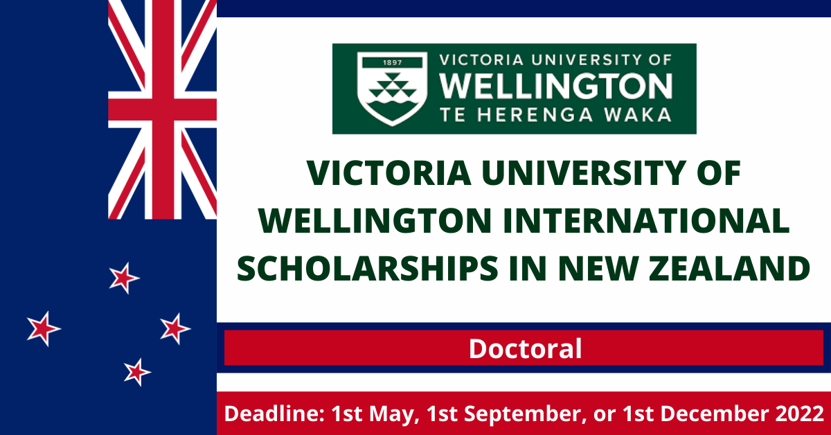 Feature image for Victoria University of Wellington International Scholarships in New Zealand