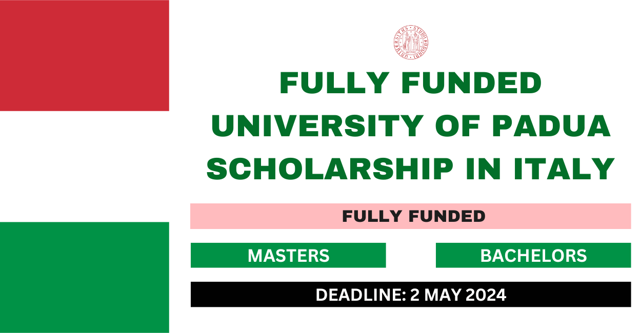 Feature image for Fully Funded University of Padua Scholarship in Italy 2024-25