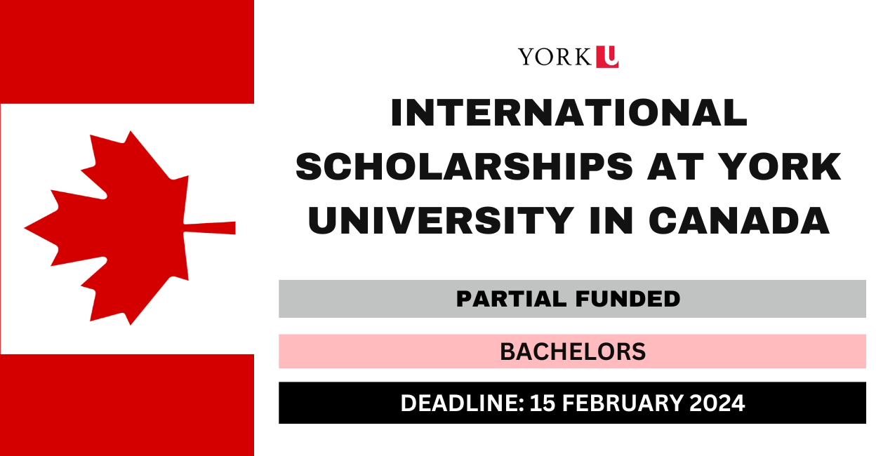 Feature image for International Scholarships at York University in Canada 2024