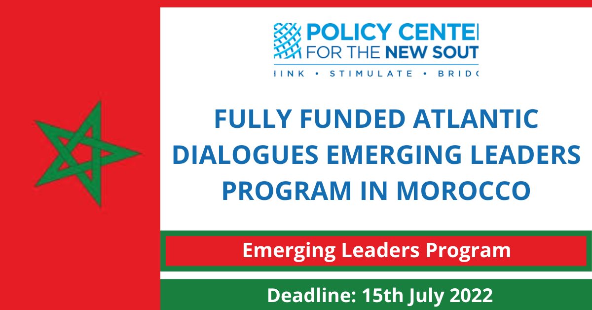 Feature image for Fully Funded Atlantic Dialogues Emerging Leaders Program in Morocco