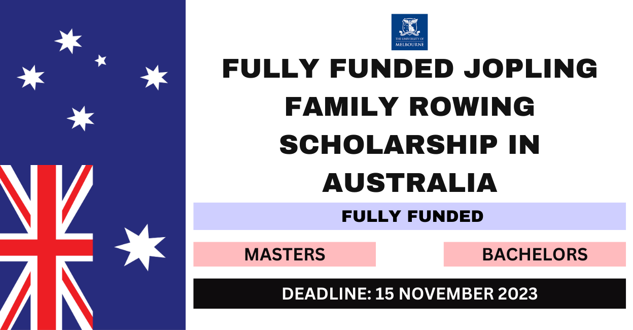 Feature image for Fully Funded Jopling Family Rowing Scholarship in Australia 2024