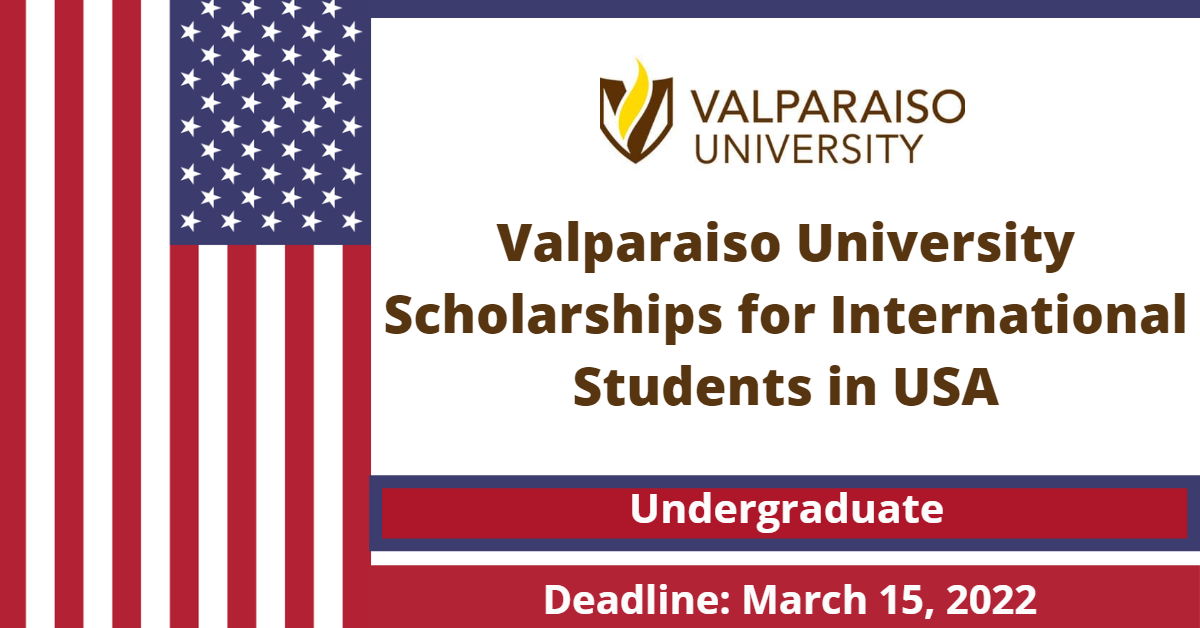 Feature image for Valparaiso University Scholarships for International Students in USA
