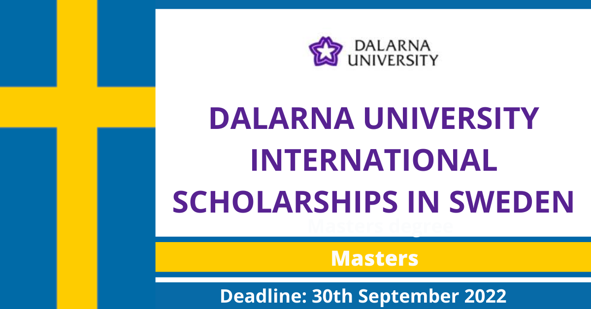 Feature image for Dalarna University International Scholarships in Sweden